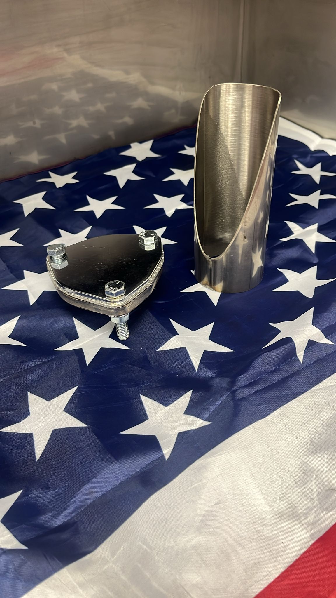 Cutout Pipe 2.5 inch Pipe Stainless Steel 