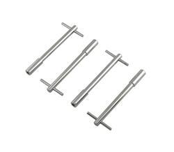 Set Chrome T-bar Spinners 