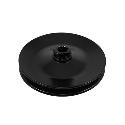 Pulley zwart GM saginaw stuurpomp key way