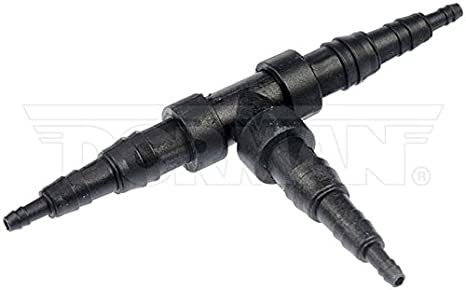 Universele vacuum  T connector 1/8 X 3/8