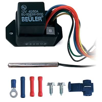 Derale verstelbare fan control kit	met voeler
