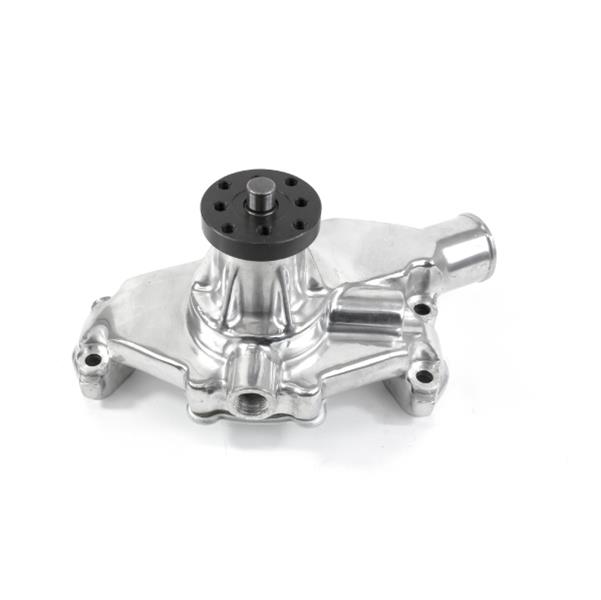 Korte waterpomp Chevrolet small block gepolijst