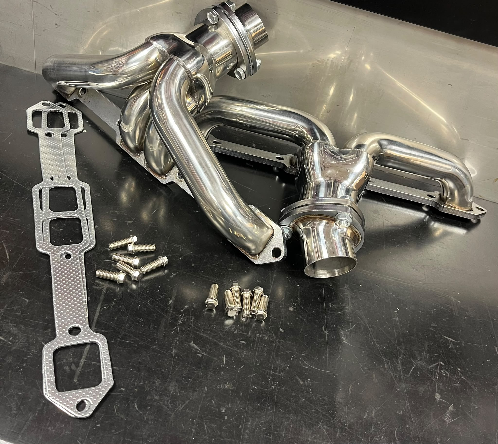  Mopar Big Block 383-440 Shorty Headers Stainless