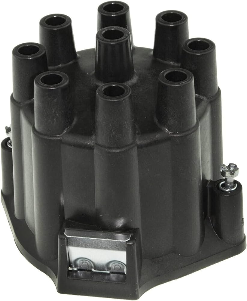 V8 verdelerkap  met draaibare gehaakte klemmen