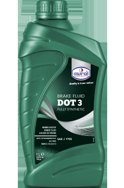 Eurol Remvloeistof DOT 3 1 Liter