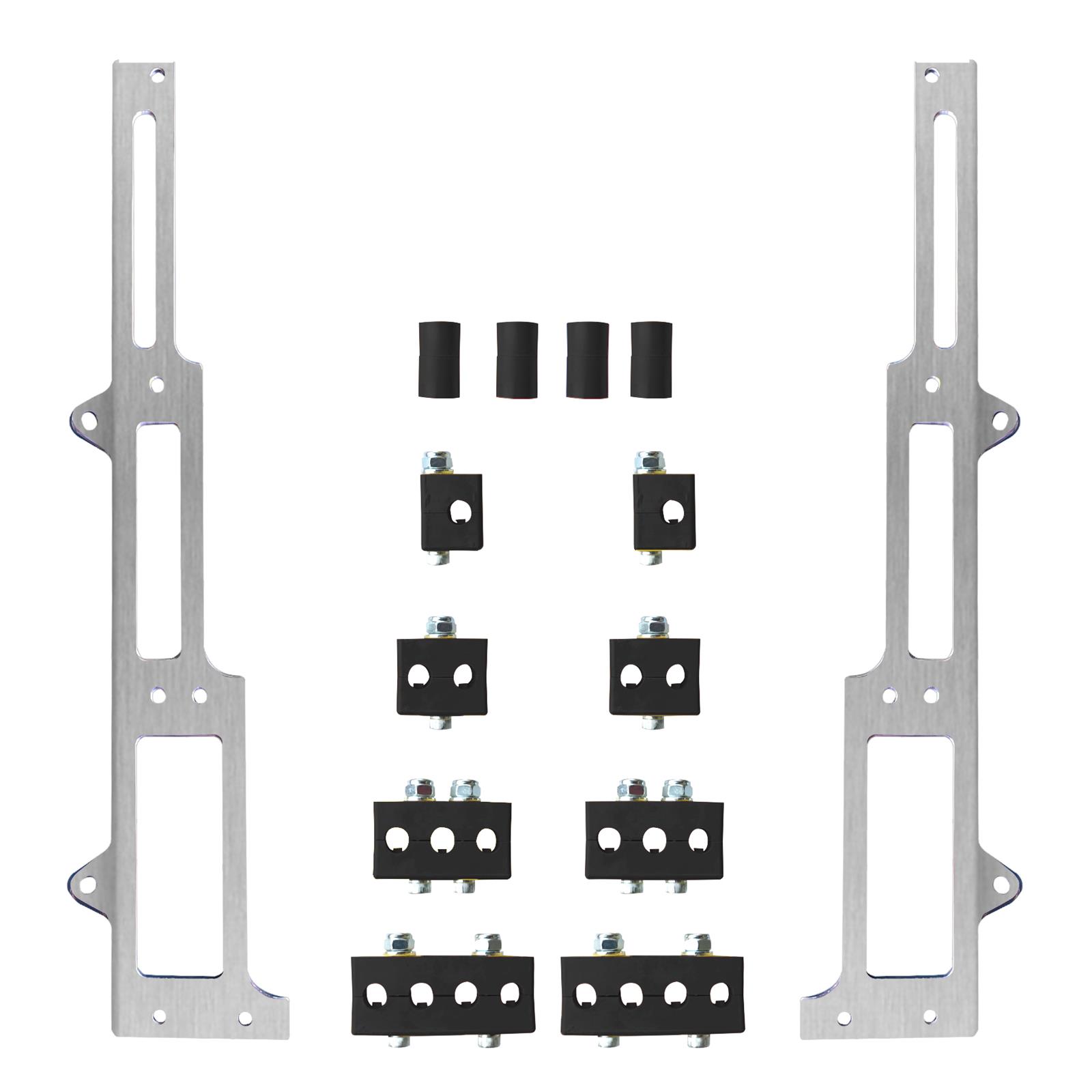  R&M Billet Wire Looms Ford Small Block aluminium