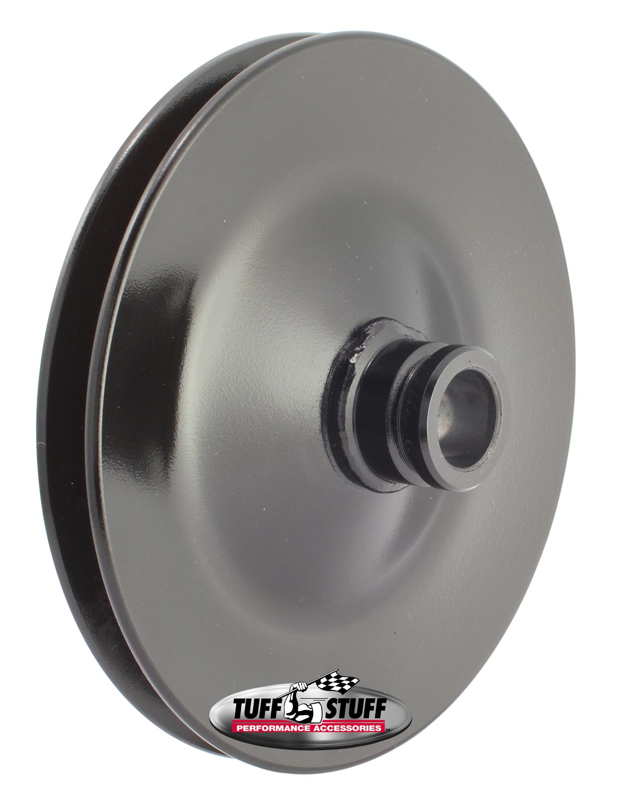 Power steering pulley press on