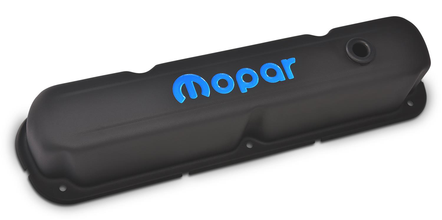 Mopar small block LA kleppendeksels zwart
