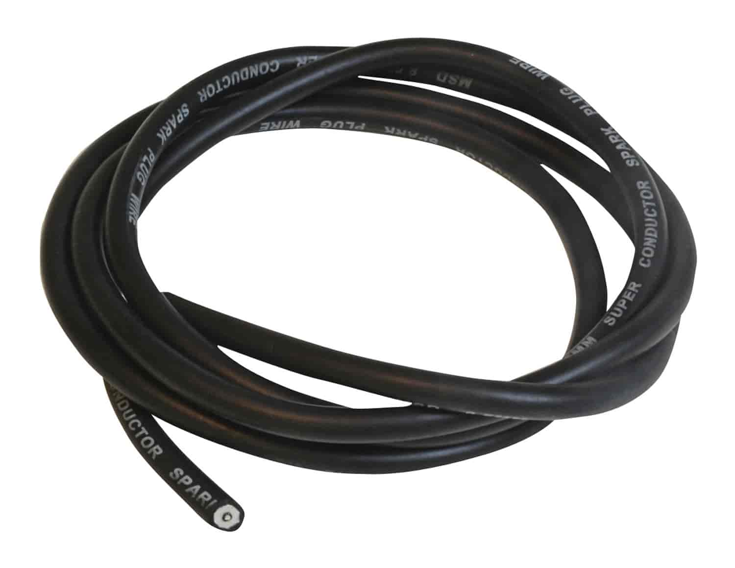 Bougiekabel MSD 8,5 mm zwart per meter
