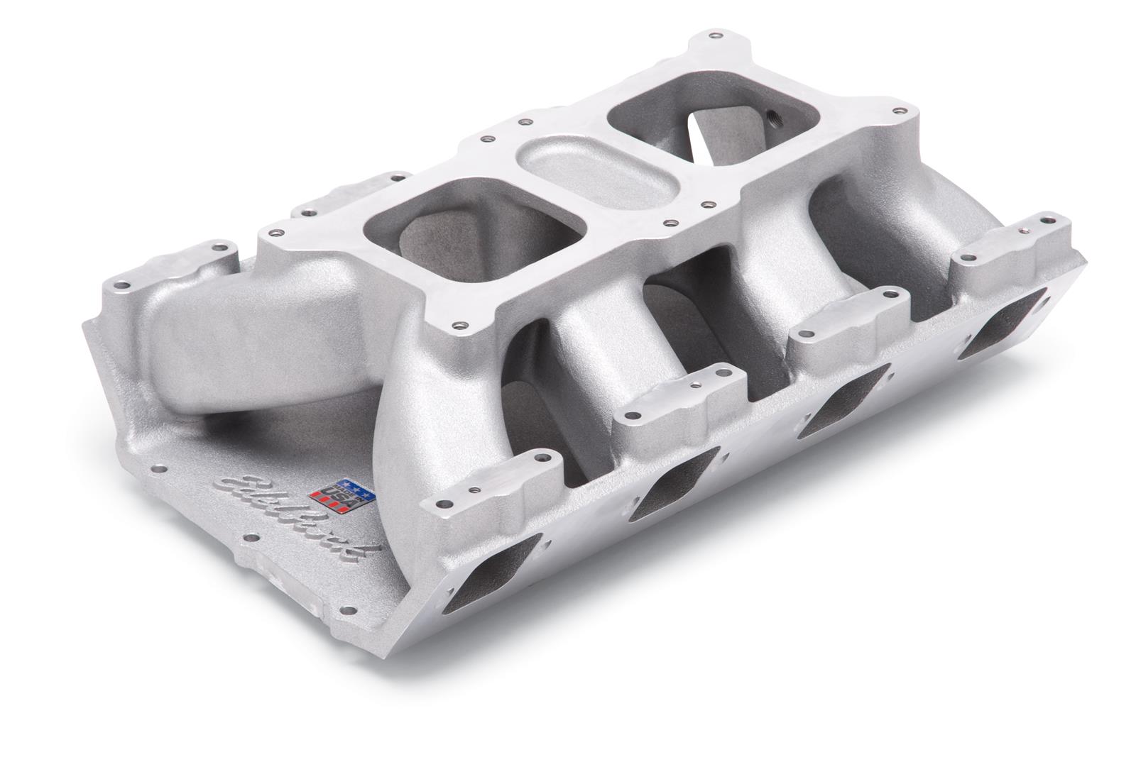 Edelbrock 7524 - Dual-Quad Manifold, Chrysler 426-