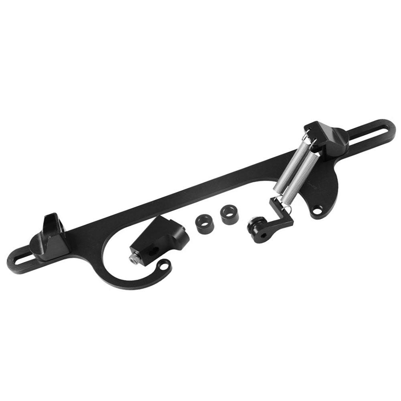Holley throttle return kit black
