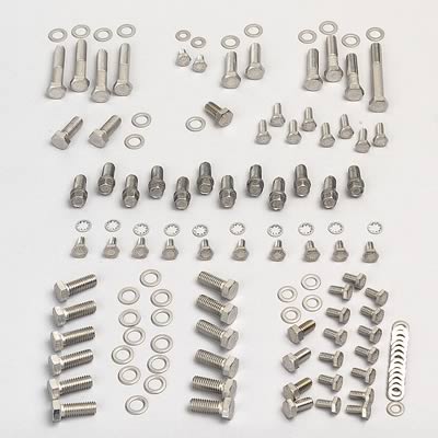 Chevrolet small block engine bolt kit rvs