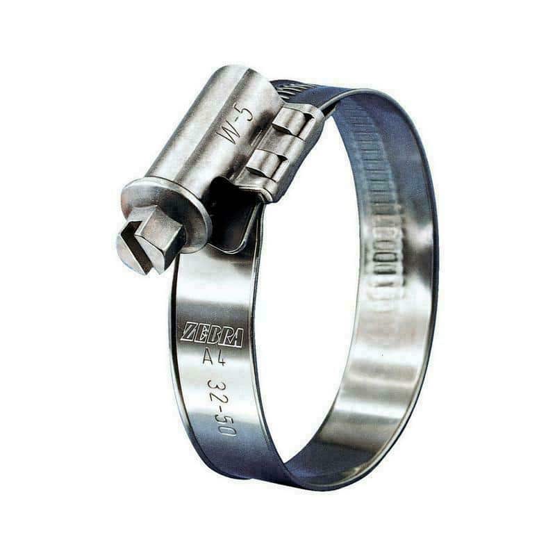 slangklem RVS 35-50mm