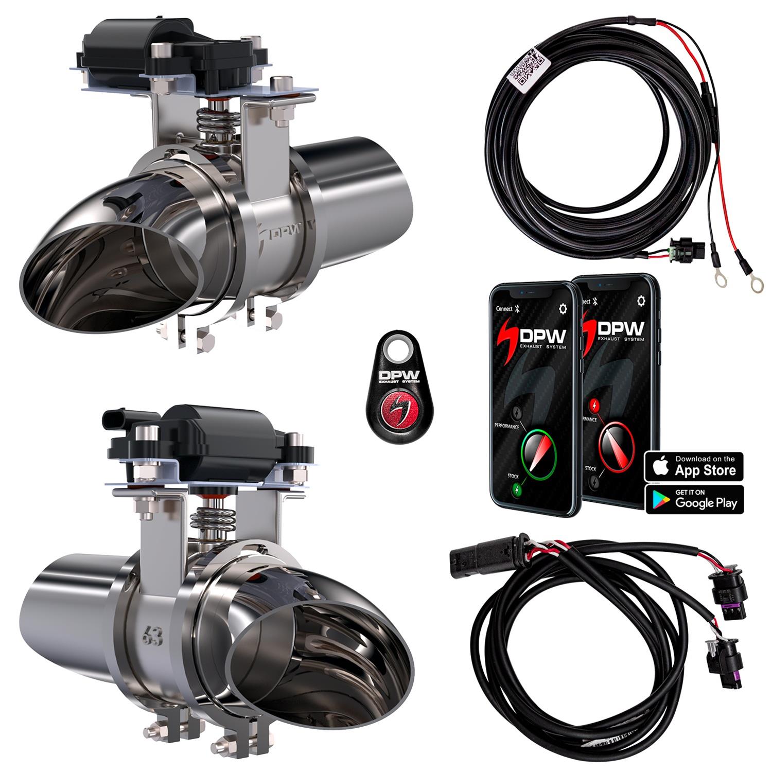 Digipower USA DPW Slim Exhaust EVO Cutouts 30307