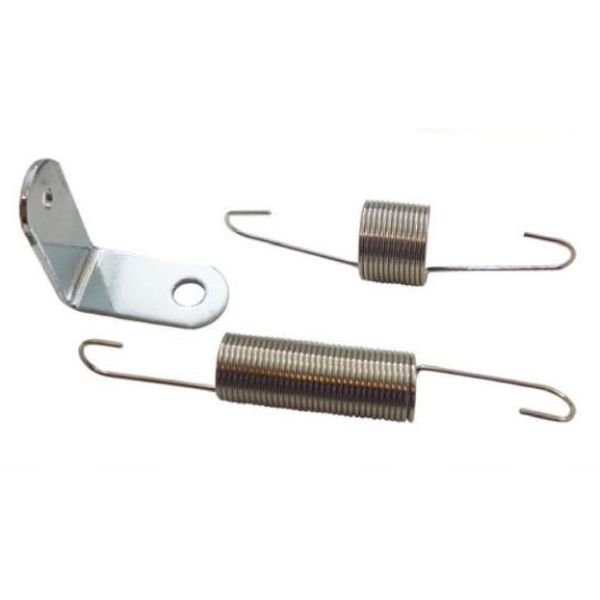 Chrome Throttle Terugkeer Beugel & Dual Springs Ki