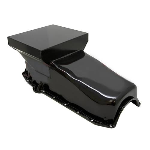 Chevrolet small block 2pc Dragrace Oliepan zwart