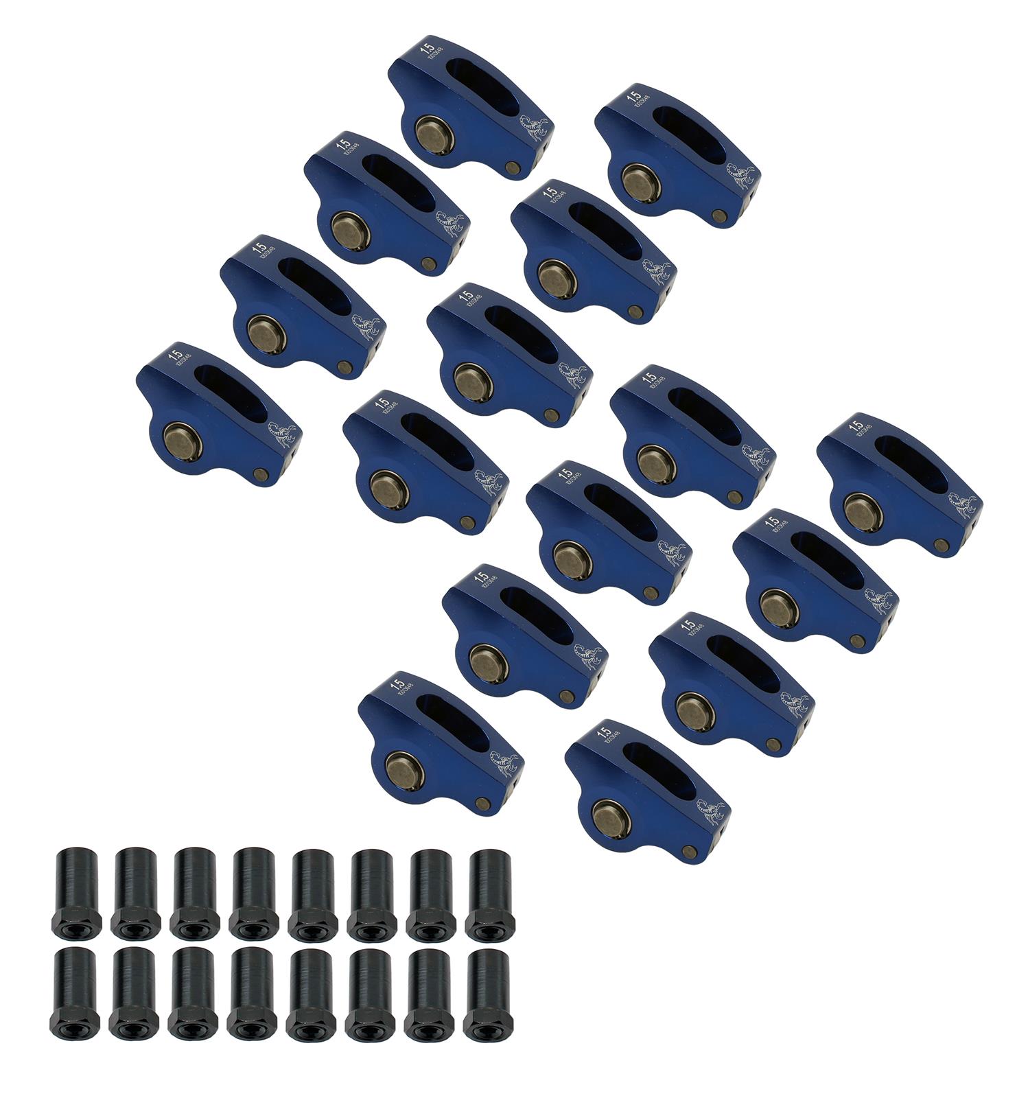 Scorpion Chevy, Small Block roller rockers 7/16 